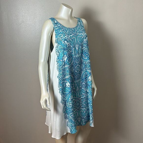 Lilly Pulitzer Women's Resort White Tipsy Tusk Sleeveless Dress l XL extra large - Picture 2 of 9